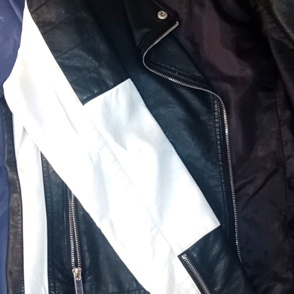 Faux leather jacket - Picture 3 of 3